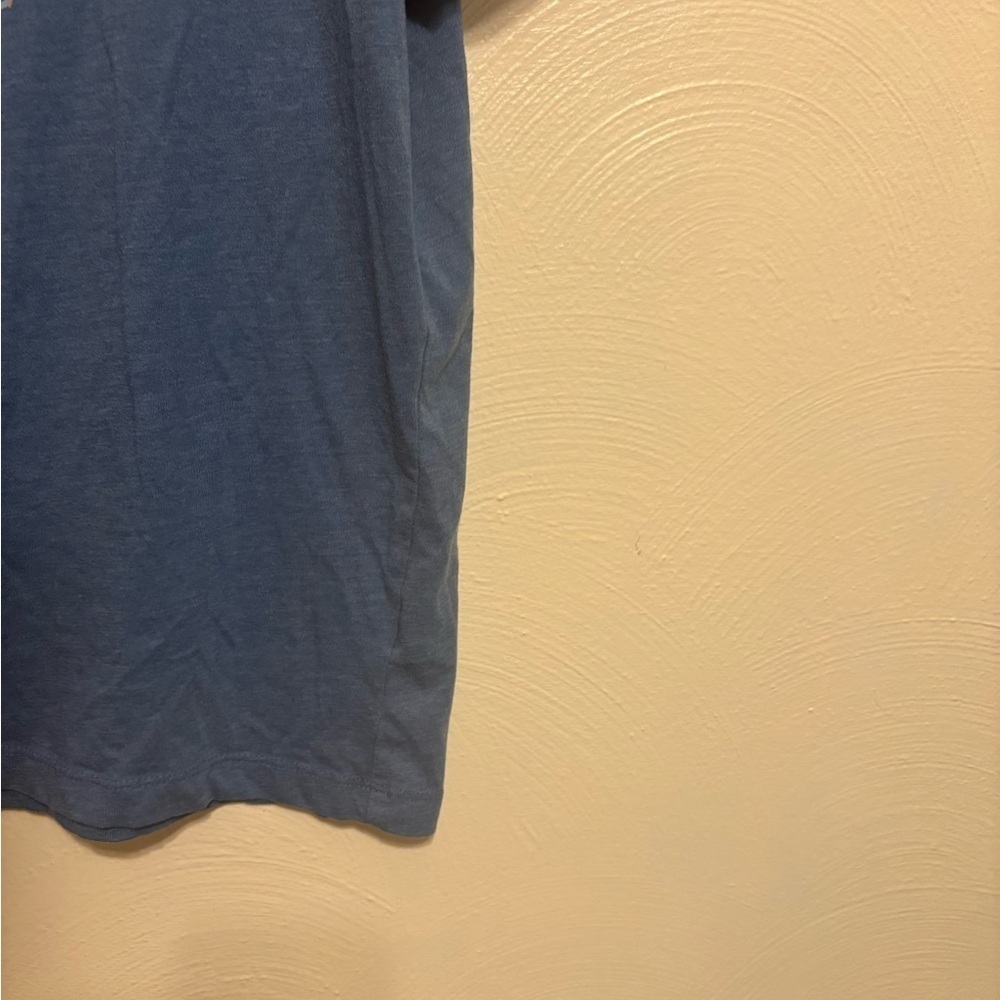 J. Crew Blue Short Sleeve Tee with Graphic Design - Picture 7 of 8